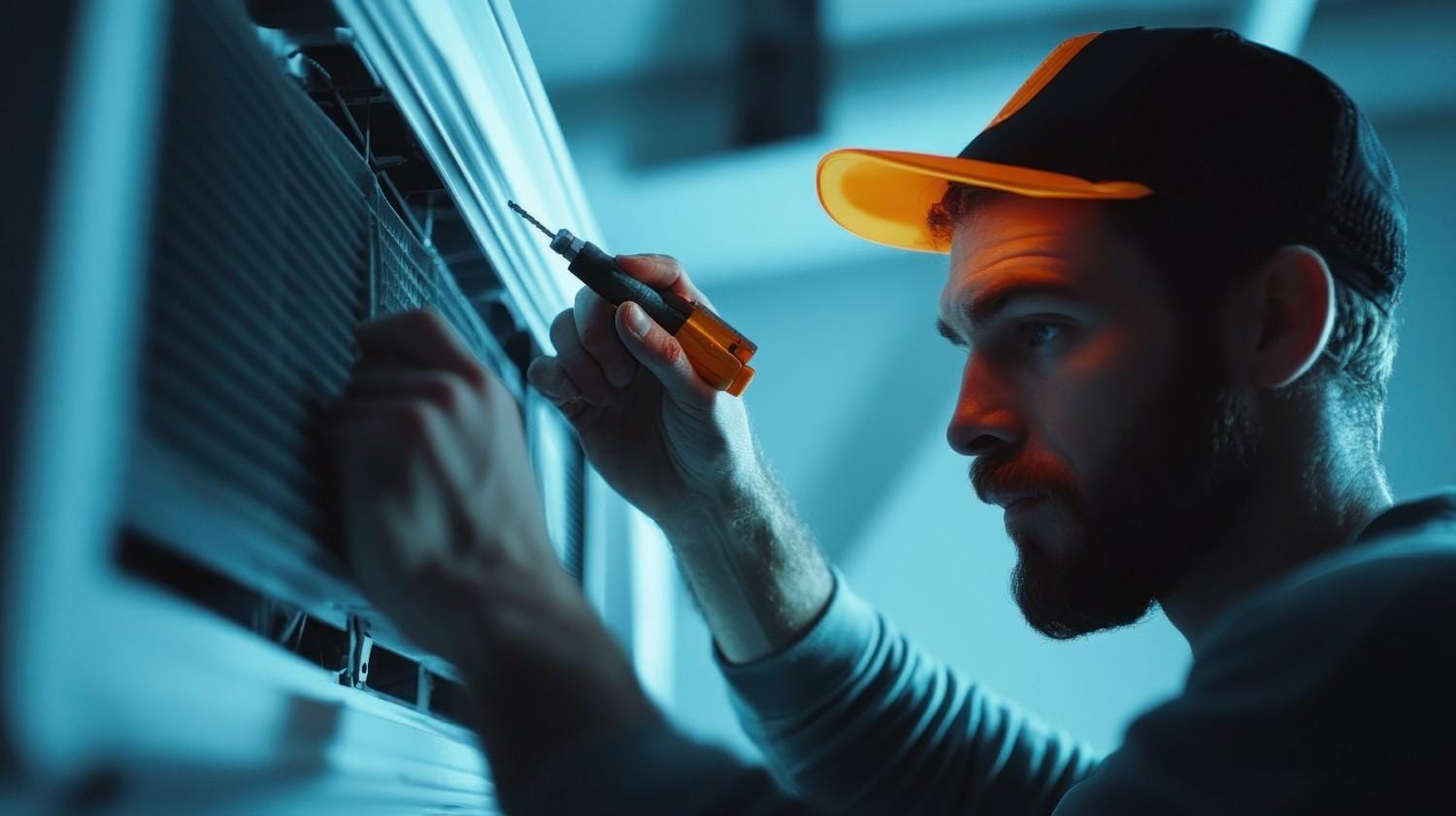 technician-repairs-air-conditioning-unit-with-screwdriver-focused-task